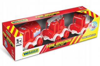 Wader zestaw autek straży pożarnej Kids Car 60023