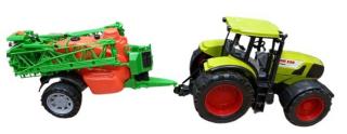 Zabawka duży traktor z opryskiwaczem 1028Z