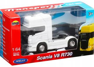 Zabawka model metalowy cięzarówka  tir Scania V8 730 8010