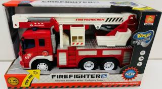 Zabawka straż pożarna na baterie dla chłopców światło dźwiek 9487