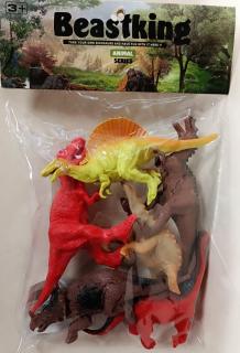 Zestaw figurki dinozaury dla chłopców 7815
