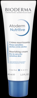 BIODERMA Atoderm Nutritive, Odżywczy Krem do Twarzy, 40 ml