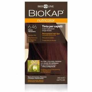 BIOKAP NUTRICOLOR 6.46 Wenecjańska Czerwień, 140 ml