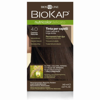 BIOKAP NUTRICOLOR DELICATO 4.0 Brąz, 140 ml