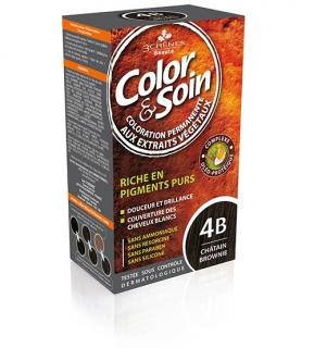 COLOR&SOIN 4B Brąz kasztan, 135 ml