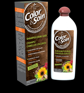COLOR&SOIN Szampon po koloryzacji dla włosów ciemnych, 250 ml
