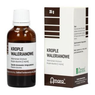 Krople walerianowe AMARA, 35 g