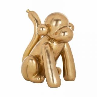 Figurka Małpka złota RICHMOND dekoracja MONKEY złota