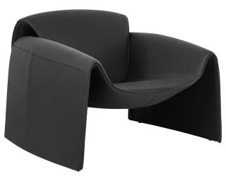 Fotel wypoczynkowy new design czarny  / Flessi