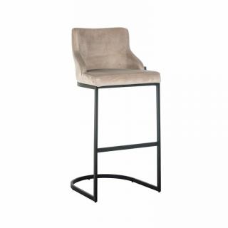 Hoker barowy khaki BOLTON  - trudnopalne   RICHMOND / 76 cm wysokość siedziska
