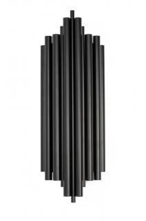 Kinkiet czarny Glamour / Lampa scienn HARMONIC 50 cm. wys.