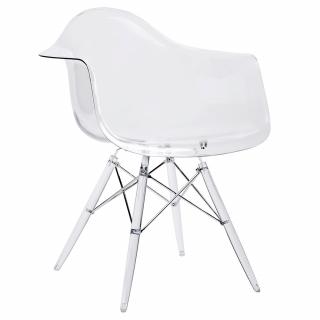 Krzesło / fotel przezroczyste DSP ICE - poliwęglan