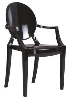 Krzesło LUIS czarne