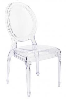 Krzesło przezroczyste Prince poliwęglan