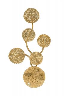 Lampa ścienna złota dekoracja  LIRIO 6 wysokość 59 cm