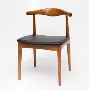 Nowoczesne drewniane krzesło CODO brąz
