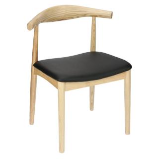 Nowoczesne drewniane krzesło CODO natural