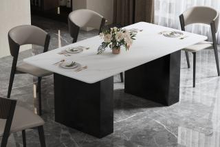 Stół do jadalni Modig M12  200 x 100  cm – ze spieku kwarcowego na metalowych nogach / -8% z kodem WIOSNA25