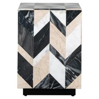 Stolik kawowy marmurowy 40 x 40 x 55  ROSTELLI RICHMOND