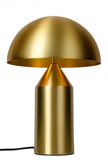 Złota lampa stołowa FUNGO złota - mosiądz / wysokość 35 cm