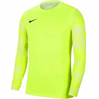 Bluza bramkarska dla dzieci Nike Dry Park IV JSY LS GK JUNIOR limonkowa CJ6072 702