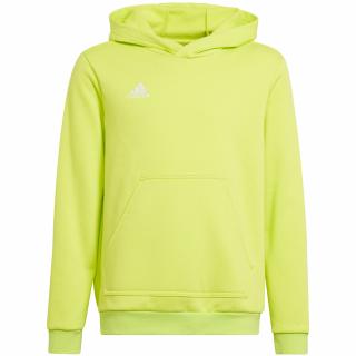 Bluza dla dzieci adidas Entrada 22 Hoody limonkowa HC5069