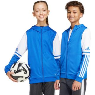 Bluza dla dzieci adidas Squadra 25 Hoody niebiesko-biała JD4802