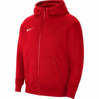 Bluza dla dzieci Nike Park 20 Fleece Full-Zip Hoodie czerwona CW6891 657