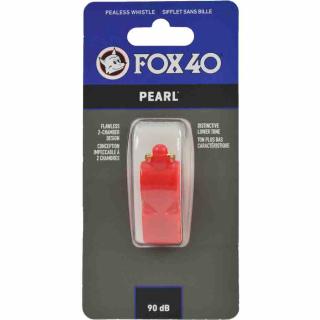 Gwizdek Fox 40 Pearl czerwony bez sznurka 9702-0108