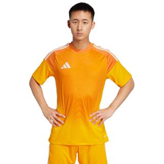 Koszulka bramkarska męska adidas Tiro 25 Competition Jersey Short Sleeve pomarańczowa JN4502