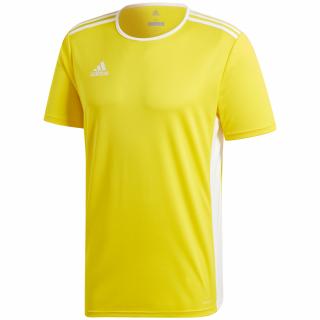 Koszulka dla dzieci adidas Entrada 18 Jersey JUNIOR żółta CF1039
