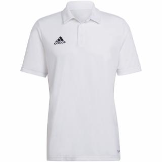 Koszulka męska adidas Entrada 22 Polo biała HC5067