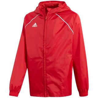 Kurtka dla dzieci adidas Core 18 Rain JUNIOR czerwona CV3743