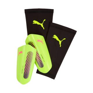 Ochraniacze piłkarskie Puma Ultra Light Sleeve zielono-czarne 30989 02