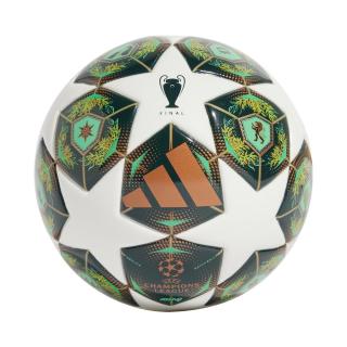 Piłka nożna adidas UCL 24/25 Knockout Stages Mini zielono-biala JH1292