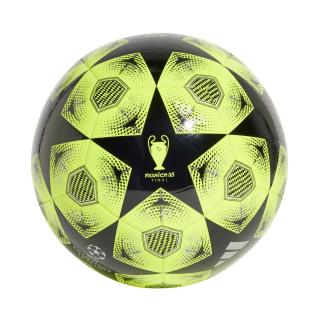 Piłka nożna adidas UCL Club 24/25 Knockout Stages żółto-czarna JH1282
