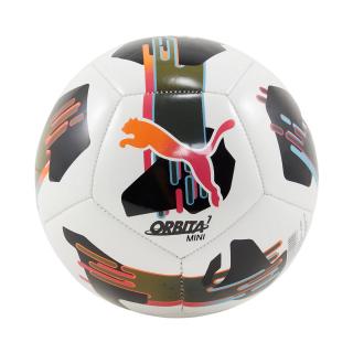 Piłka nożna Puma Orbita 7 MS mini biało-różowo-czarna 84336 01