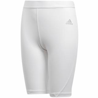 Podspodenki dla dzieci adidas Alphaskin Short Tight białe CW7351