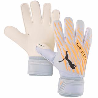 Rękawice bramkarskie Puma Ultra Grip 1 szaro-pomrańczowe 41787 05