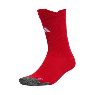 Skarpety piłkarskie adidas Football Cushioned Performance Crew czerwone JW3435