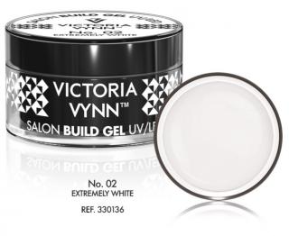 02 Ekstremalnie Biały żel budujący 50ml Victoria Vynn Extremely White