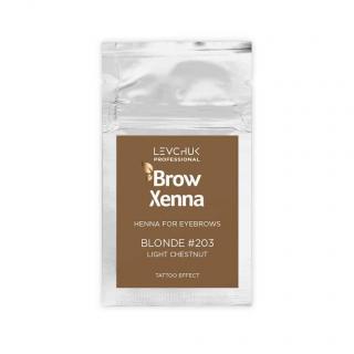 Brow Xenna Henna do brwi Light Chestnut nr. 203 saszetka 6g