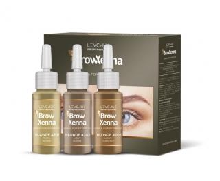 Brow Xenna Zestaw do henny Blond 3 x 10ml