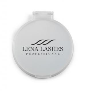 Lena Lashes Lusterko z logo