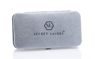 SECRET LASHES ETUI NA PĘSETY SREBRNE