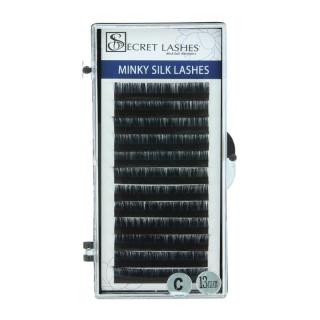 SECRET LASHES RZĘSY MINK B 0.03 15mm