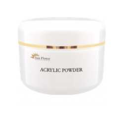 SUN FLOWER PUDER AKRYLOWY FAST SET BIAŁY 30g