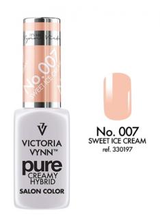 VICTORIA VYNN LAKIER HYBRYDOWY PURE CREAMY 007 Sweet Ice Cream 8ml