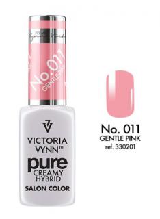 VICTORIA VYNN LAKIER HYBRYDOWY PURE CREAMY 011 Gentle Pink 8ml