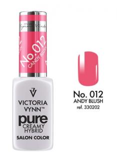 VICTORIA VYNN LAKIER HYBRYDOWY PURE CREAMY 012 Andy Blush 8ml